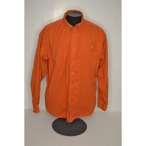 RedHead Men's XL Orange Long Sleeve Button Down Shirt